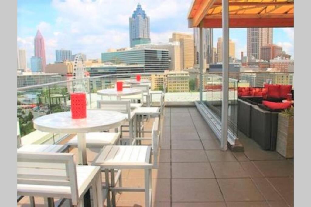 Heart Of Downtown 2Bd 1Free Parking View! Lm1008 Atlanta Luaran gambar